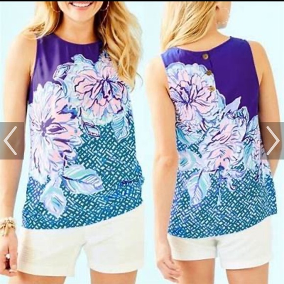 Lilly Pulitzer Iona top NWT size medium - Picture 1 of 15